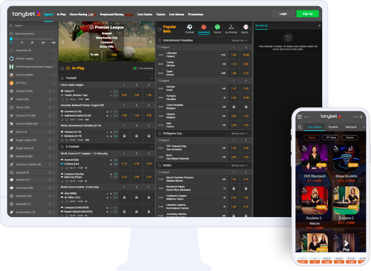 TonyBet Affiliates - Sportsbook & Casino Affiliate Program